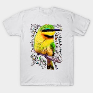 Little Bee-eater; Kleinbyvreter T-Shirt